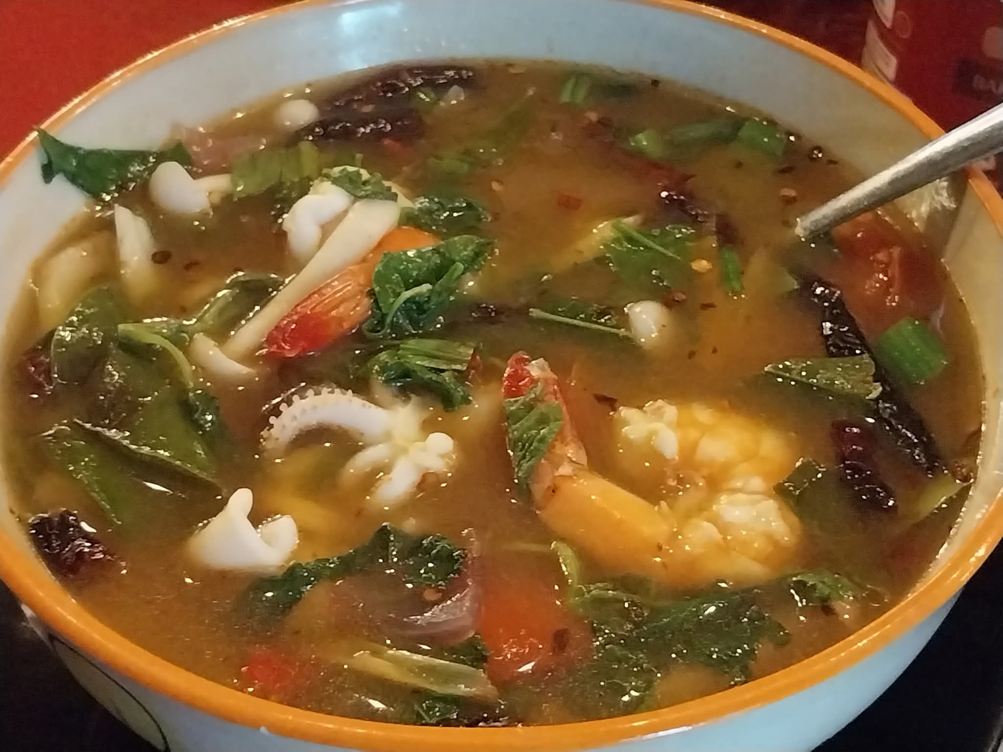 ต้มยำทะเลน้ำใส(ชาม)