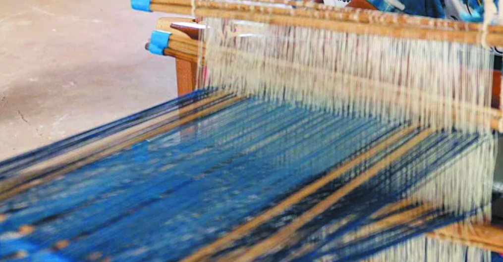 Traditional Indigo Weaving